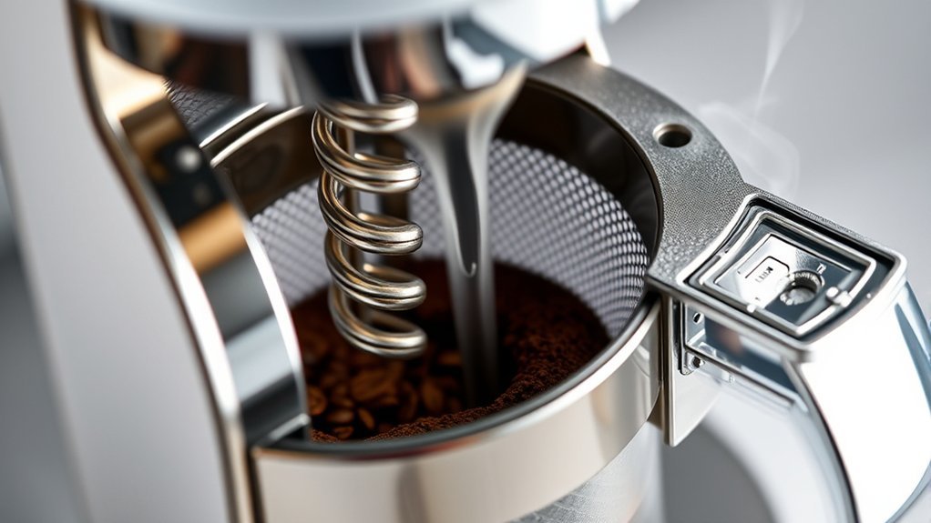 coffee maker key components