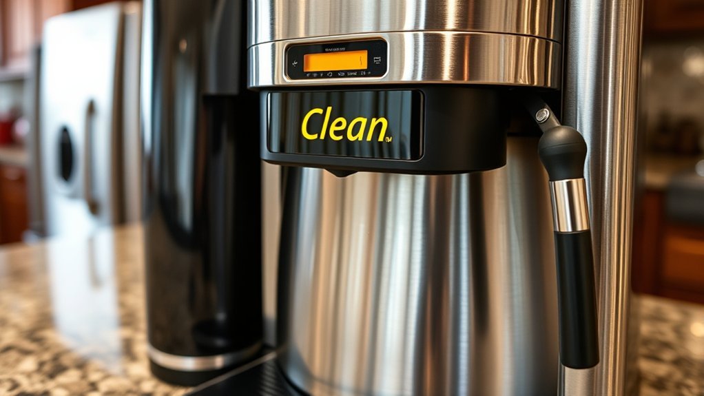 coffee maker maintenance reminder
