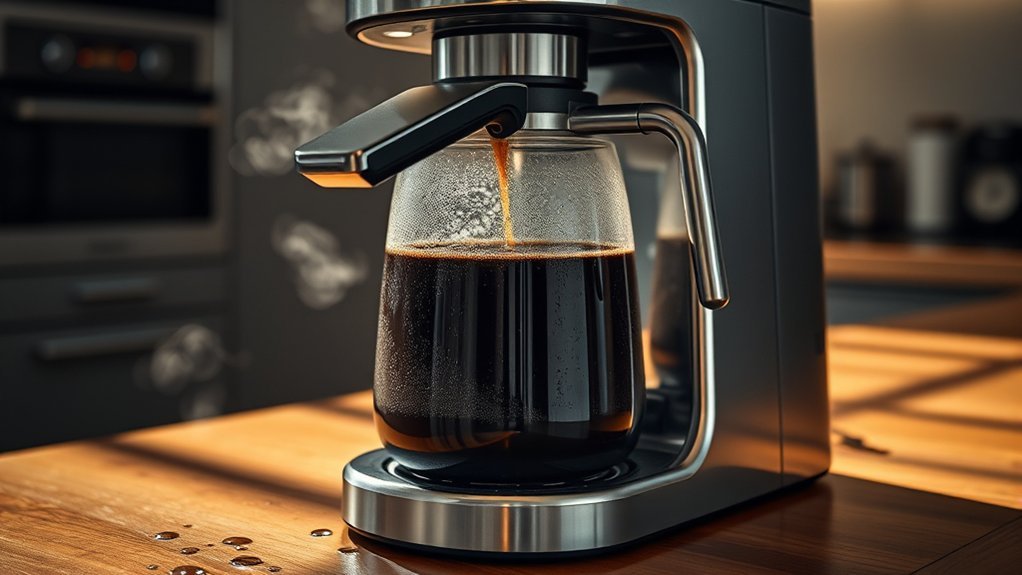 coffee maker overflow causes