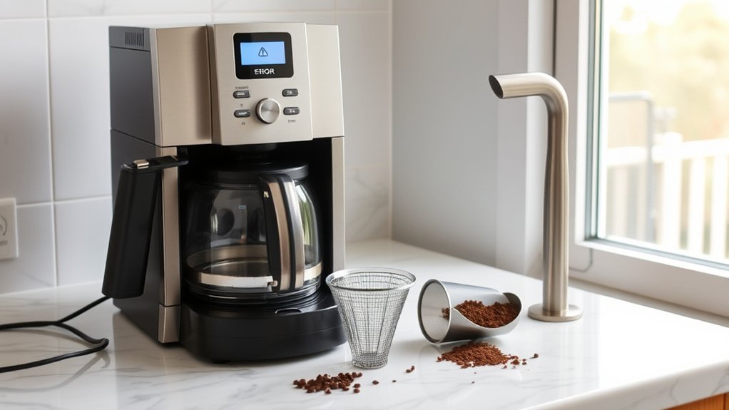 coffee maker troubleshooting tips