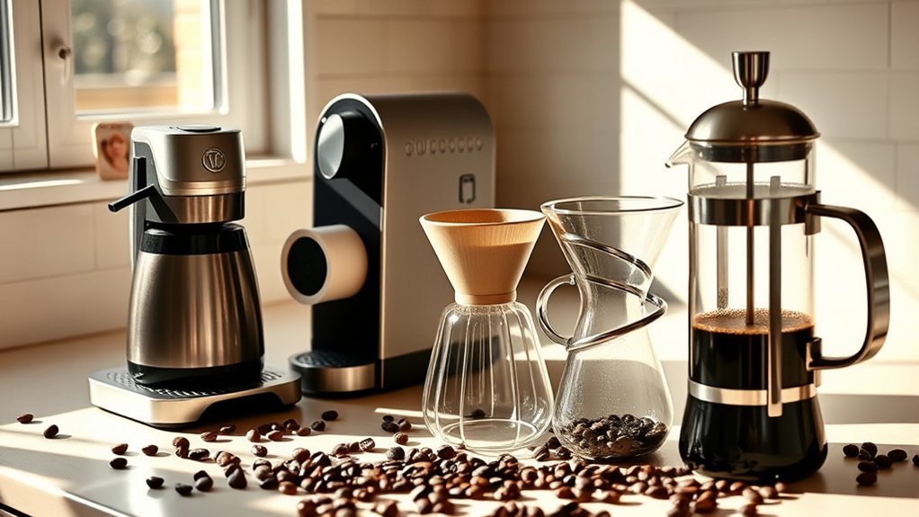 coffee maker varieties explained