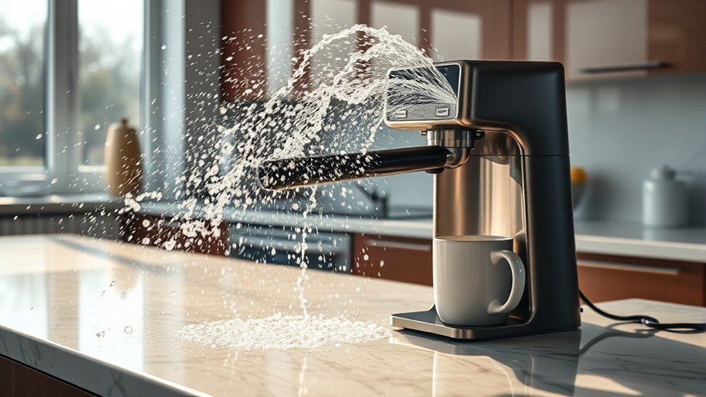 coffee maker water issues