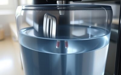 coffee maker water storage