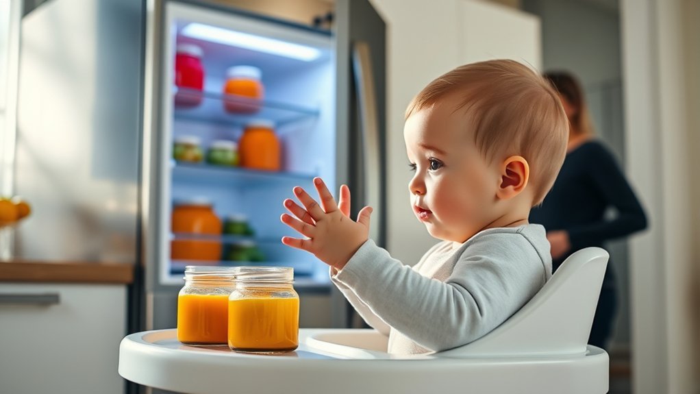 cold baby food safety