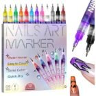 colorful nail art set