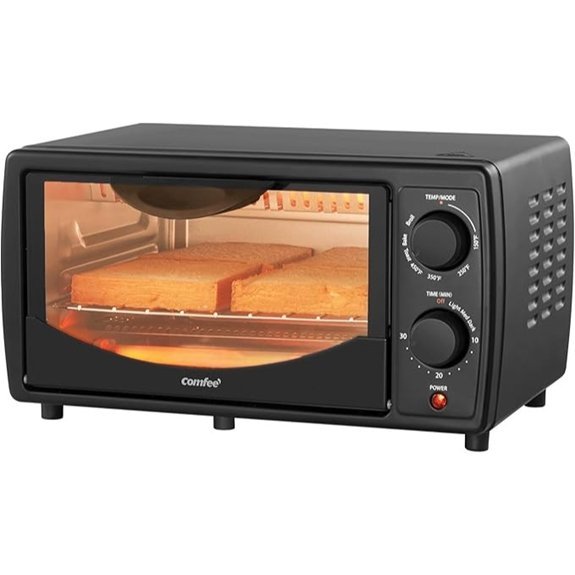 COMFEE Toaster Oven Countertop (CTO-E101A(BK))