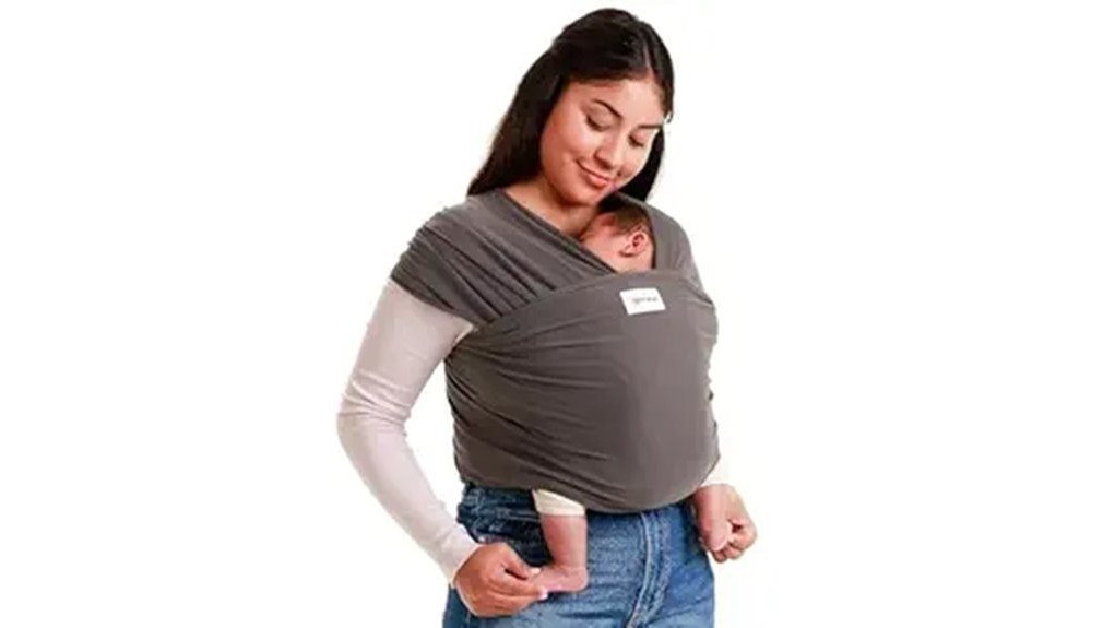 comfortable baby wearing solution