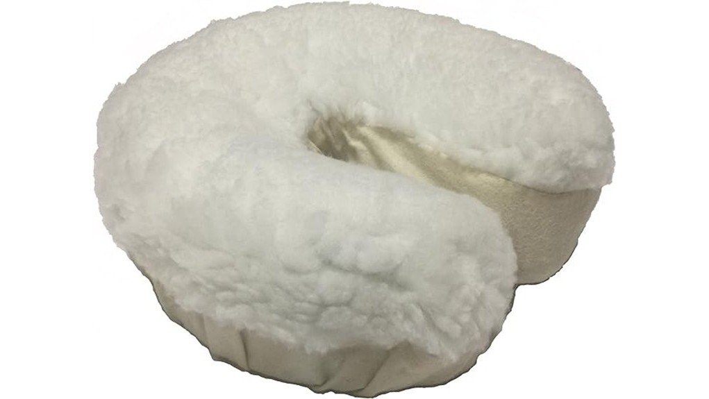 comfortable fleece massage cover