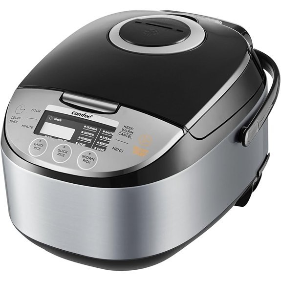 COMFEE' Portable Rice Cooker with 11 Presets