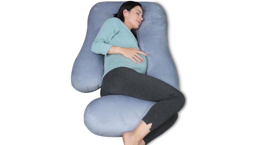 comfortable pregnancy support pillow