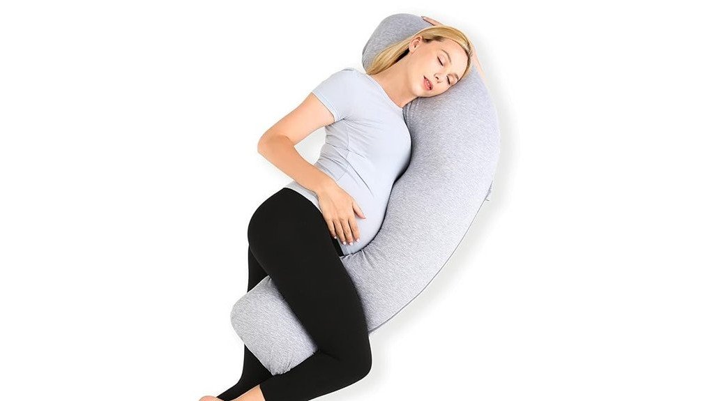 comfortable pregnancy support pillow