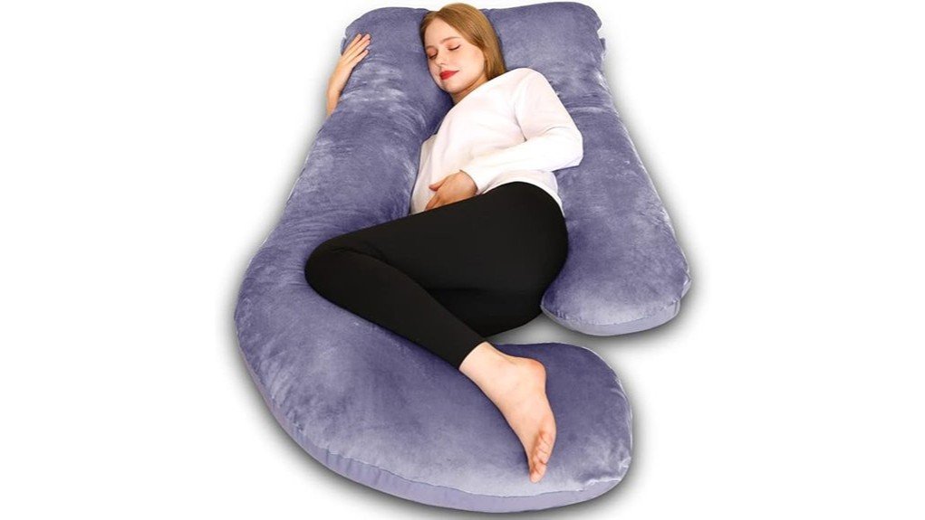 comfortable pregnancy support pillow