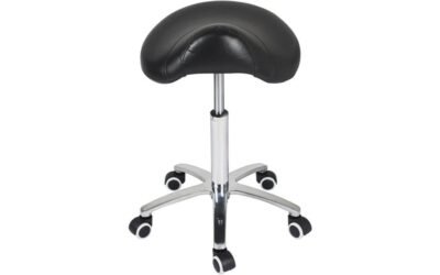 comfortable rolling saddle chair