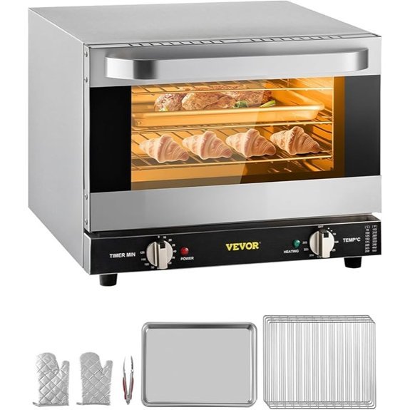 VEVOR Commercial Convection Oven (21L/19Qt 1440W)