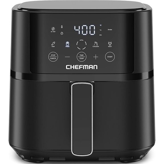 Chefman 4 QT Compact Air Fryer - Black