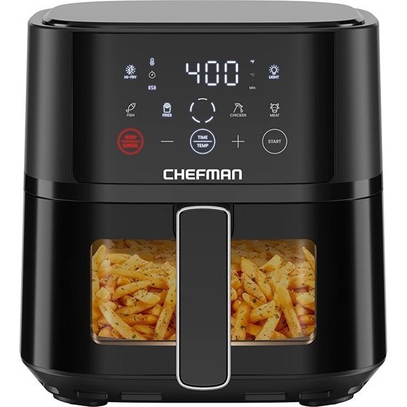 Chefman 4 QT Compact Air Fryer - Black