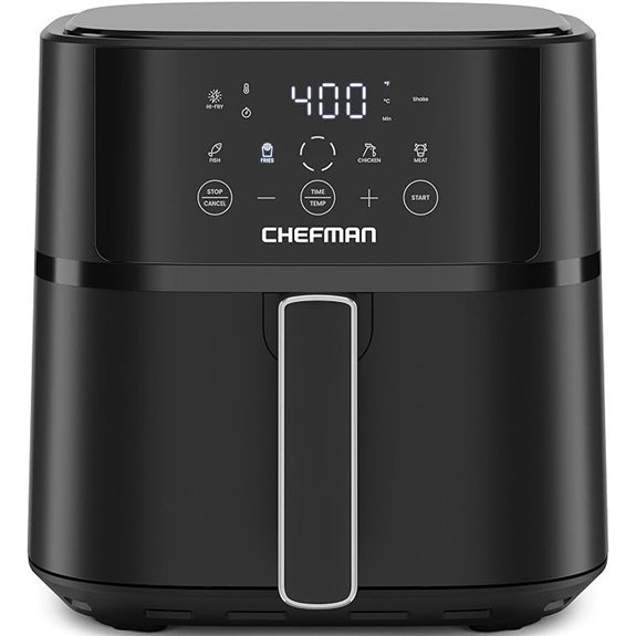 Chefman 6 QT Compact Air Fryer - Black