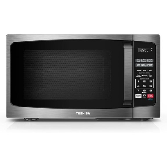 TOSHIBA ML-EM09PA Small Microwave Oven (900W Black)