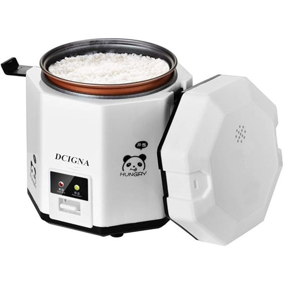 DCIGNA 1.2L Mini Rice Cooker & Electric Lunch Box