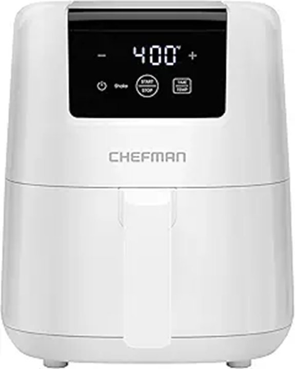 CHEFMAN 2 Qt Mini Digital Air Fryer - White