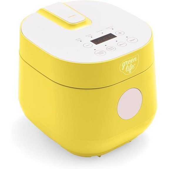GreenLife Digital Rice Cooker (2-Cups Uncooked)