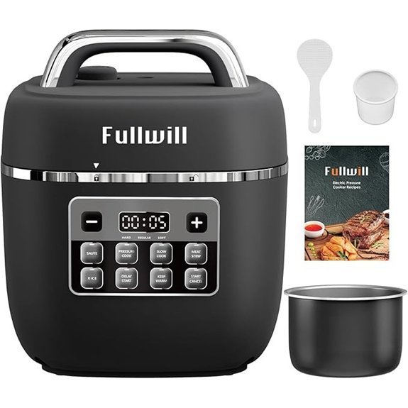 Fullwill Electric Pressure Cooker Lite (3 Quarts)