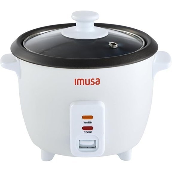 IMUSA Electric Nonstick Rice Cooker (3-Cup)