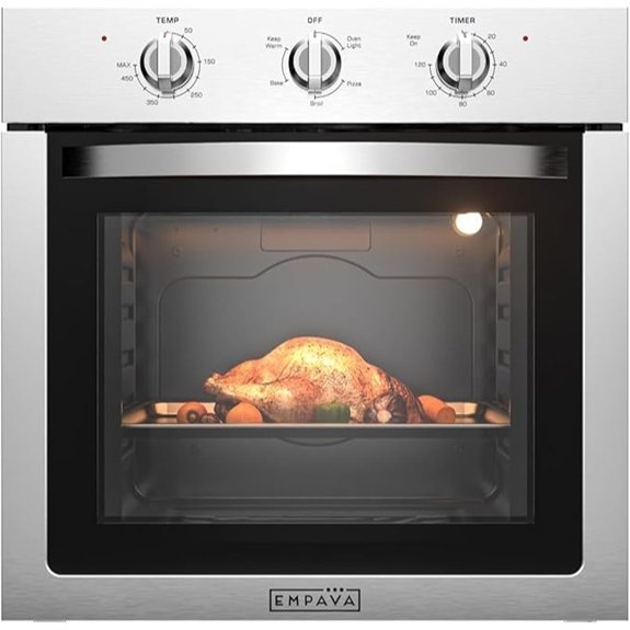 Empava 24-Inch Built-In Electric Wall Oven