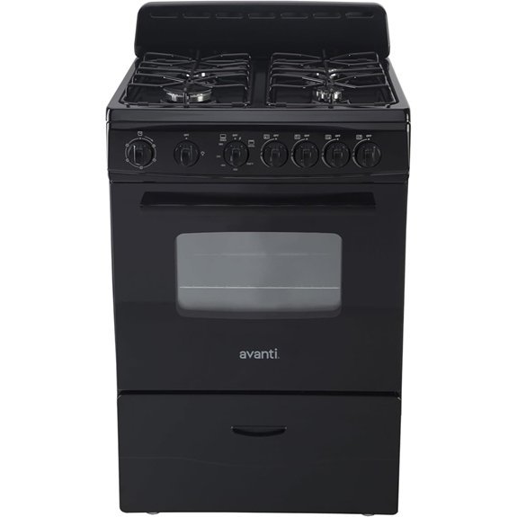 Avanti 24-Inch Gas Range Oven with 4 Burners