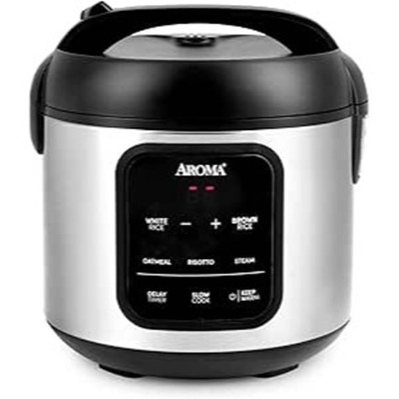 AROMA Digital Rice Cooker and Multicooker 4-Cup