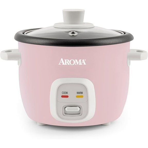 Aroma 4-Cup Rice & Grain Cooker (ARC-302NGP)