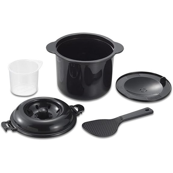 Chibikuro-kun Microwave Rice Cooker (2-Cup)
