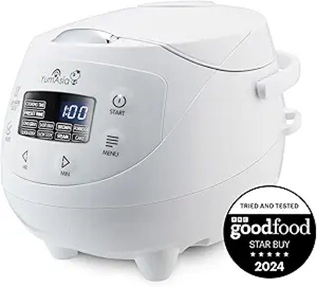 Yum Asia Panda Mini Rice Cooker (3.5 Cup)