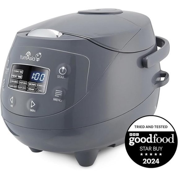 Yum Asia Panda Mini Rice Cooker with Ninja Bowl