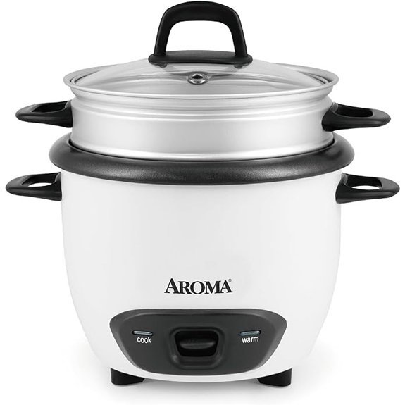 Aroma Housewares 6-Cup Rice Cooker and Steamer