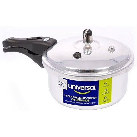 Universal Small Anti-Rust Ultra Pressure Cooker (3.7 Quart)