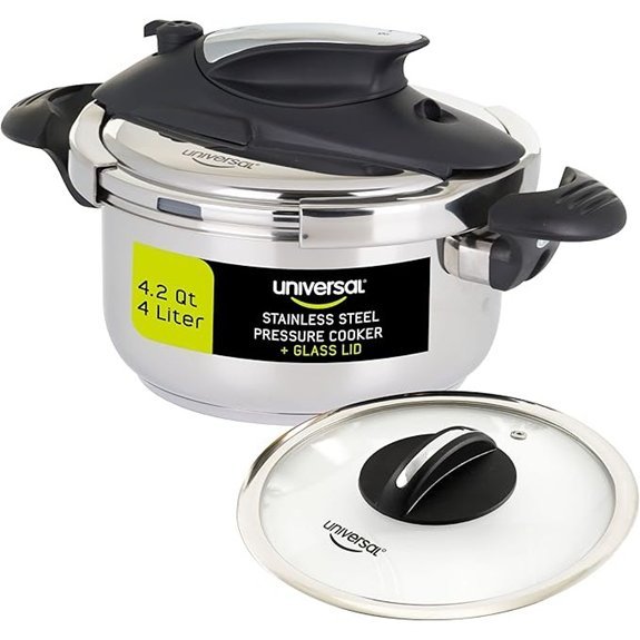 Universal Small Stainless Steel Pressure Cooker (4.2 Quart)