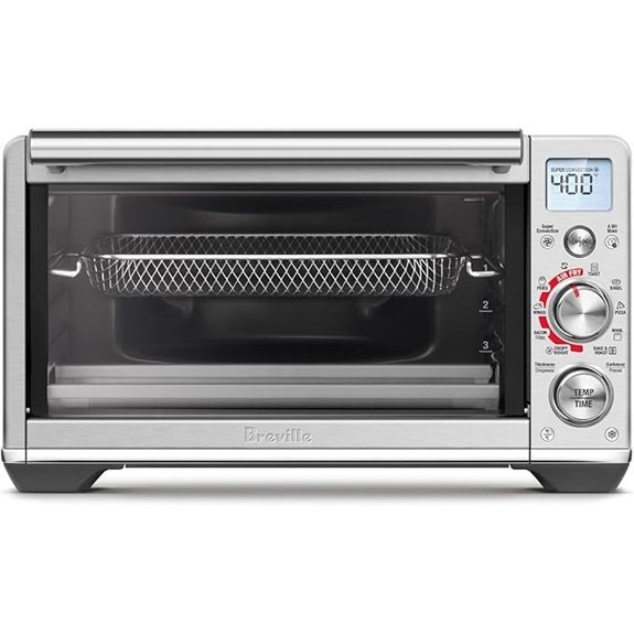 Breville Smart Oven Air Fryer Compact Brushed Stainless Steel