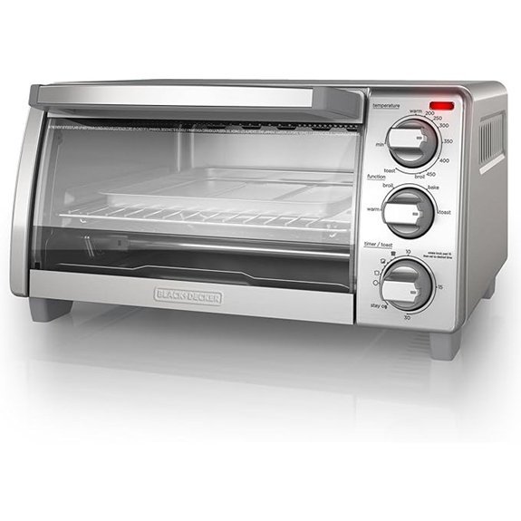 BLACK+DECKER 4-Slice Toaster Oven (TO1760SS)