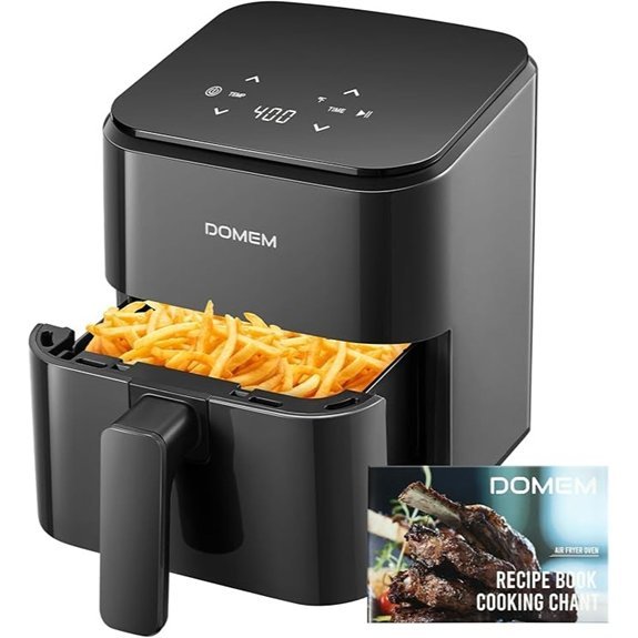 3 Qt Compact Air Fryer with Touchscreen