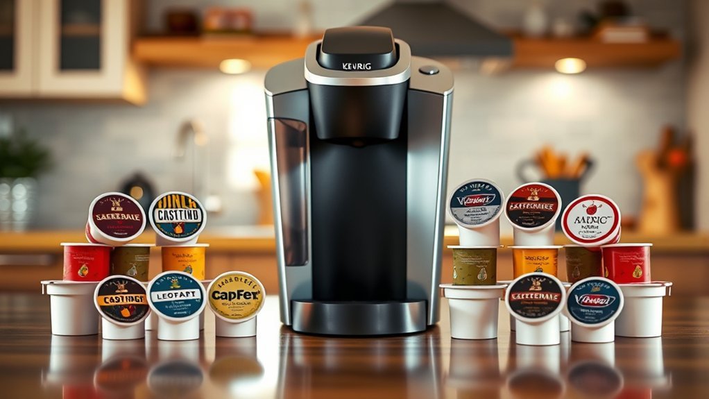 compatible k cups for keurig