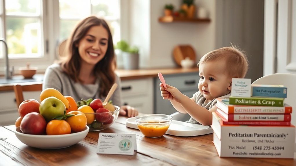 consult pediatrician for solids