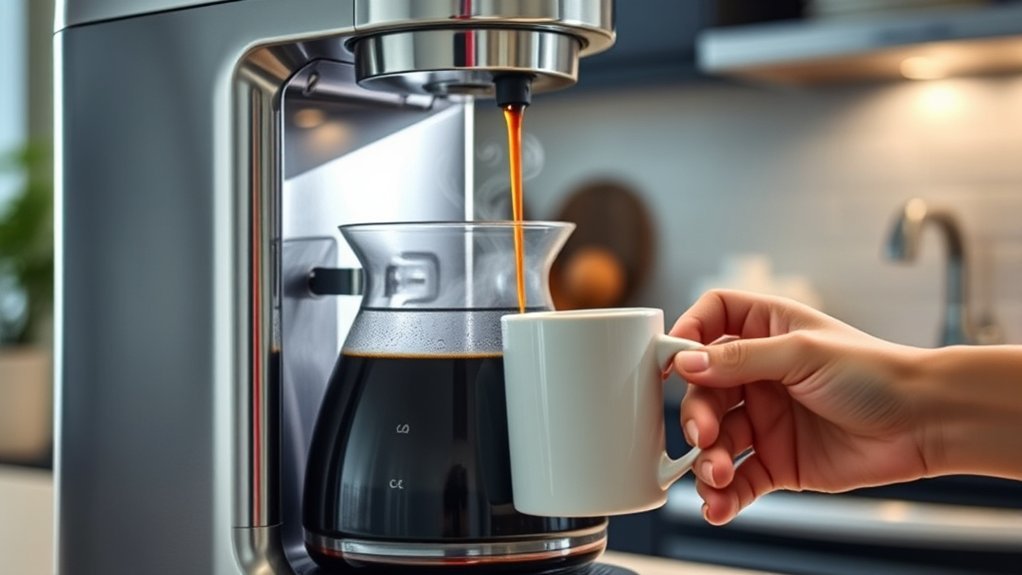 convenient coffee pouring solution