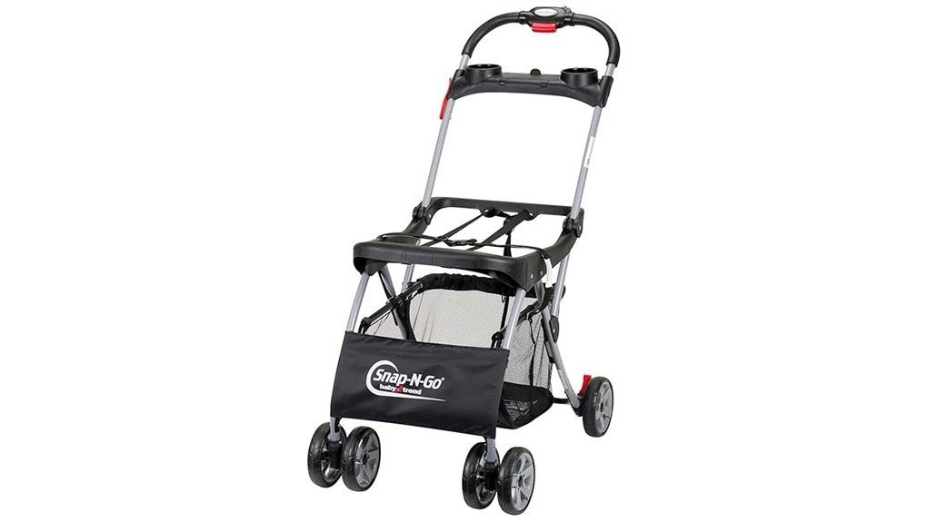 convenient stroller frame system