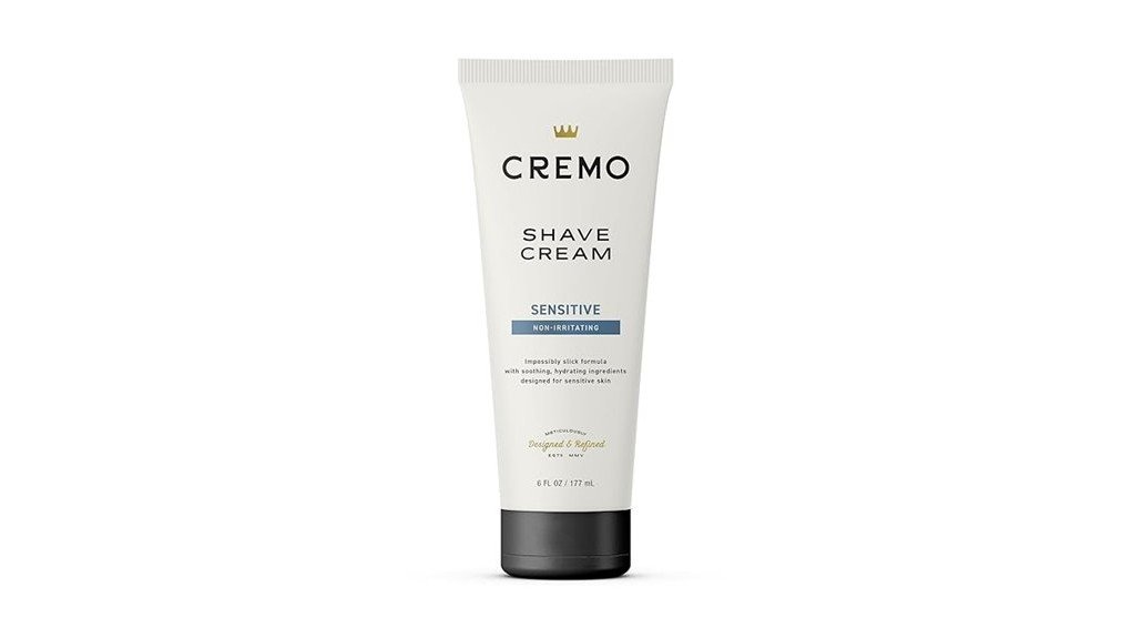 cremo sensitive shave cream