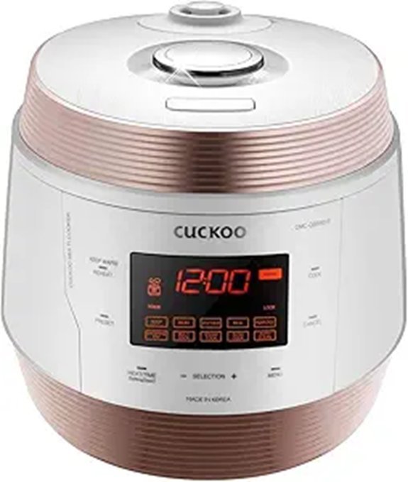 CUCKOO 5QT Electric Pressure Cooker (CMC-QSB501S)