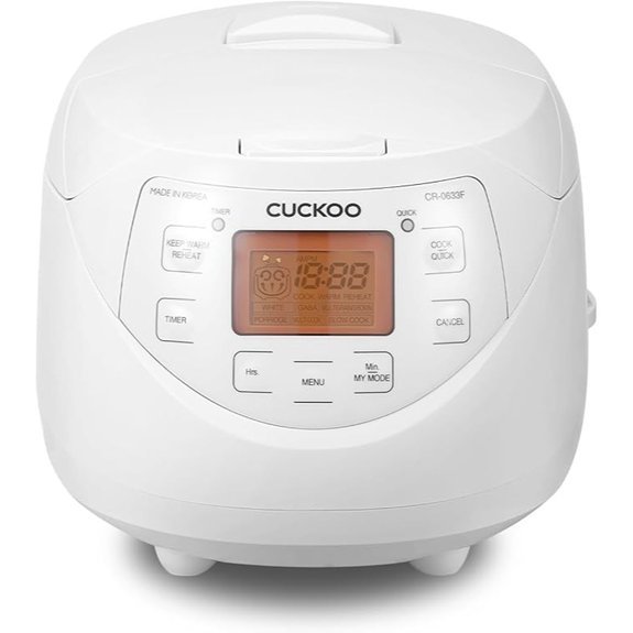 CUCKOO Micom Rice Cooker 6 Cup (CR-0633F)
