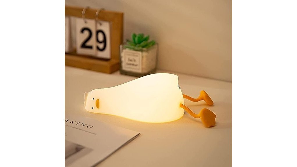 cute led duck lamp