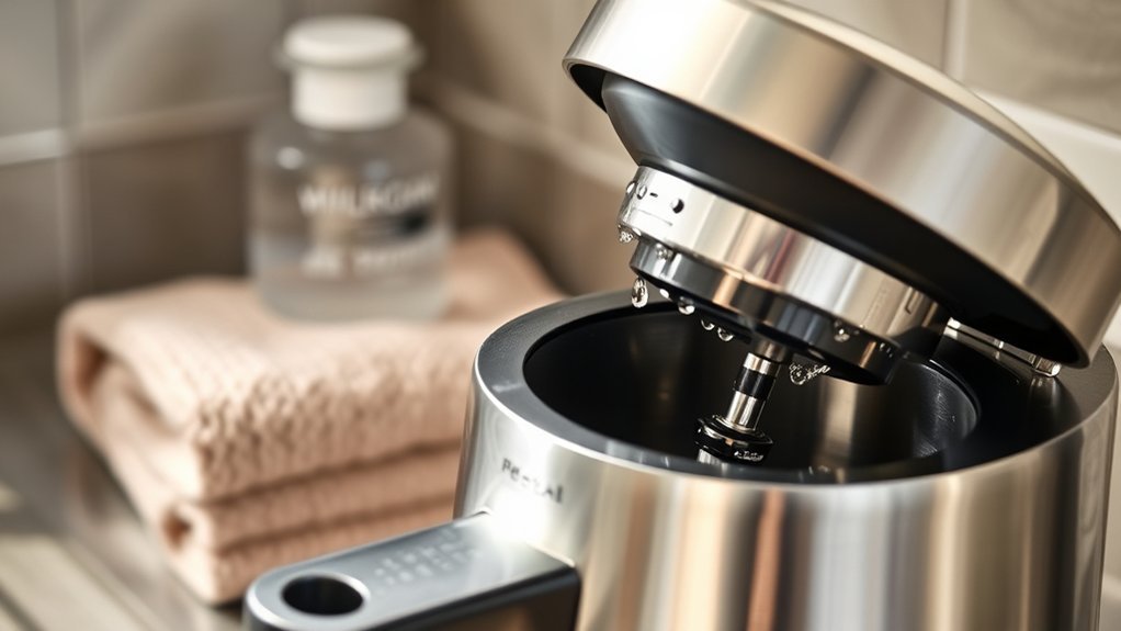 daily cleaning and descaling