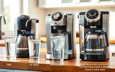 descaling frequency by water type